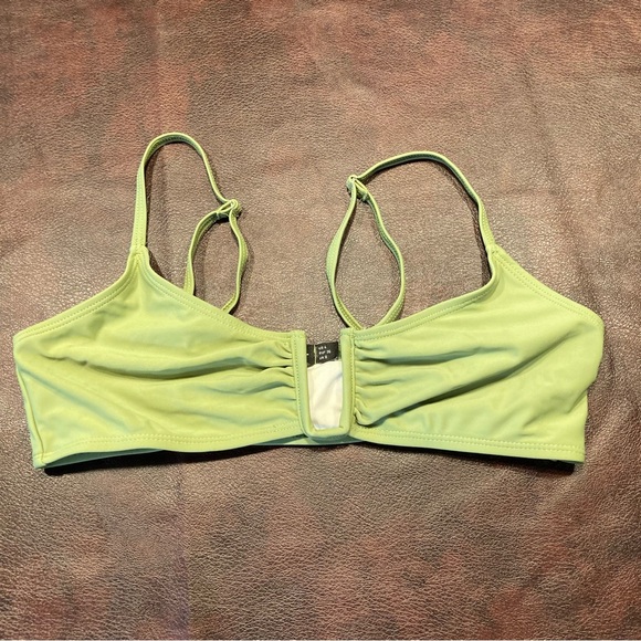 Green Keyhole Nasty Gal Bikini Top - Picture 1 of 5